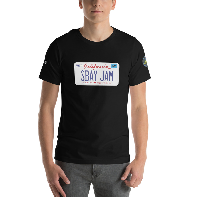 South Bay Jam License Plate T Shirt