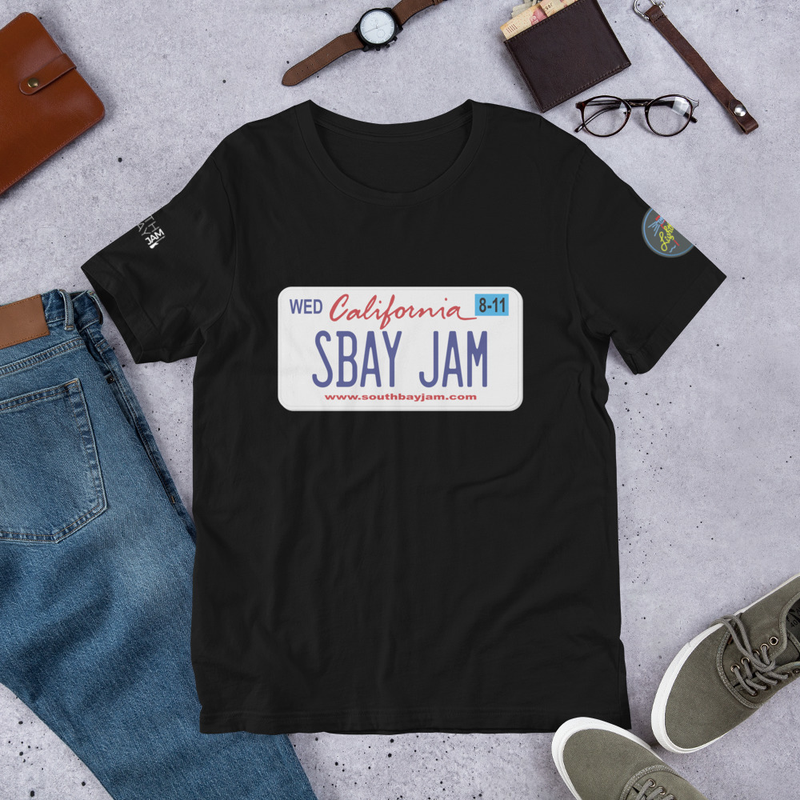 South Bay Jam License Plate T Shirt
